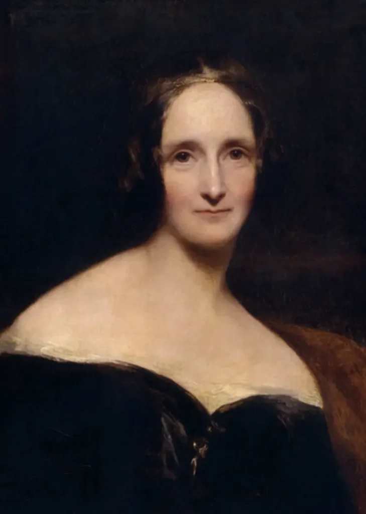 Portrait of Mary Shelley