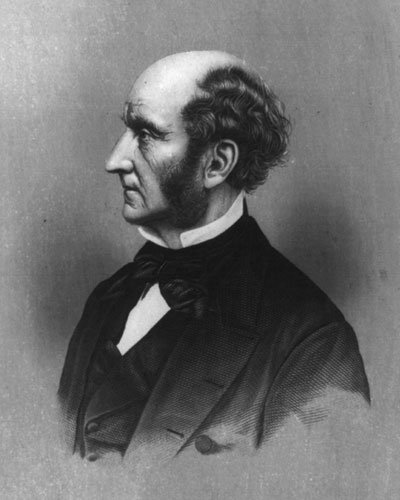 Portrait of John Stuart Mill